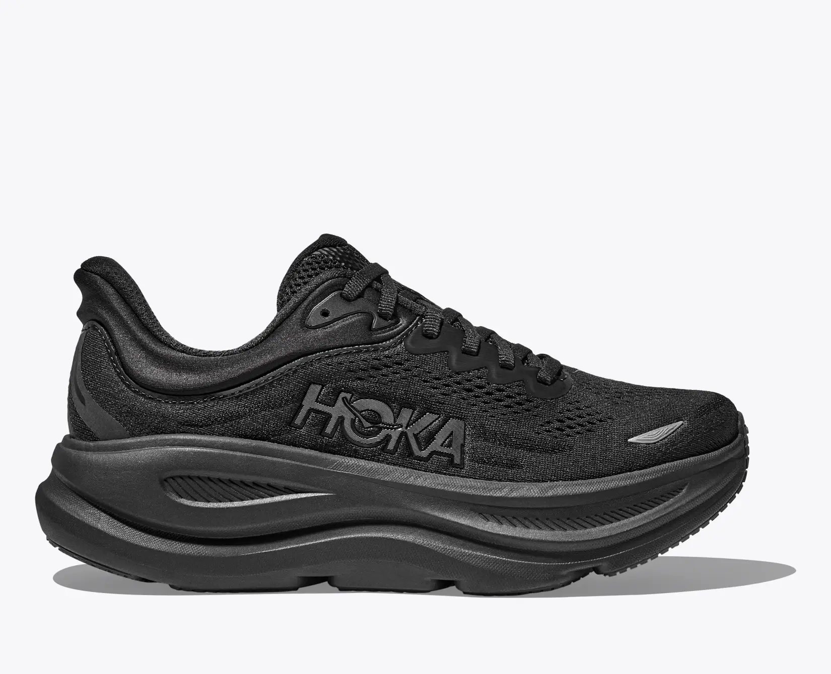 Hoka Bondi 9 Sneakers In Black
