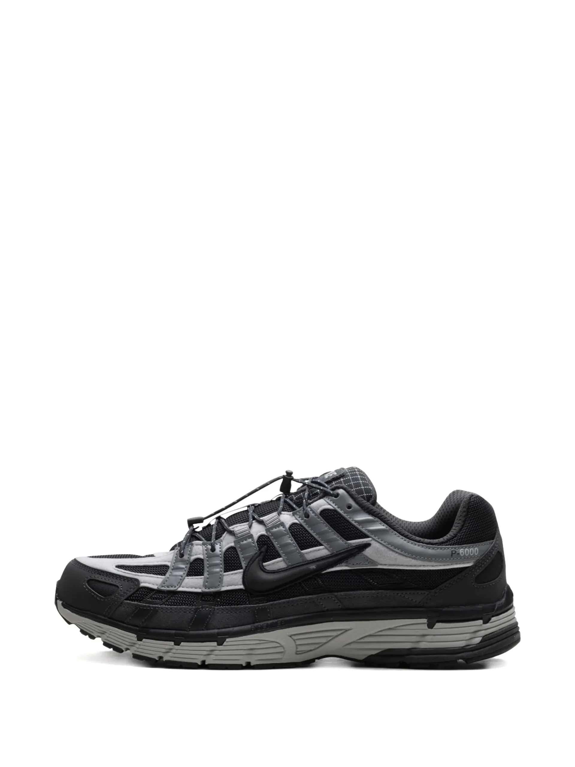 Nike P-6000 Sneakers In Anthracite, Black, And Smoke Grey