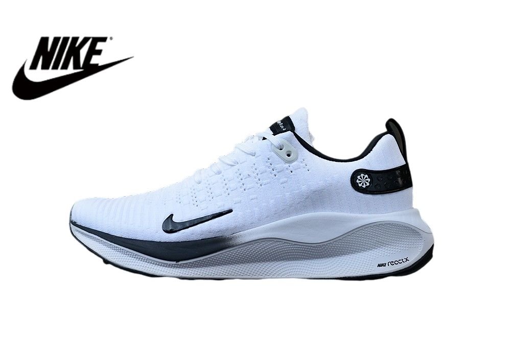 Nike Infinity Run 4 Sneakers In White And Black