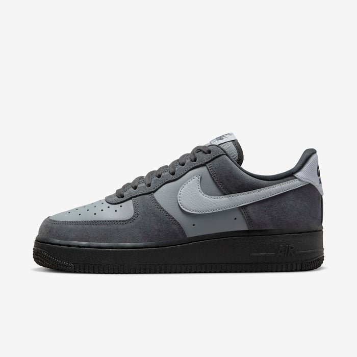 Nike Air Force 1 LV8 Sneakers In Anthracite And Wolf Grey