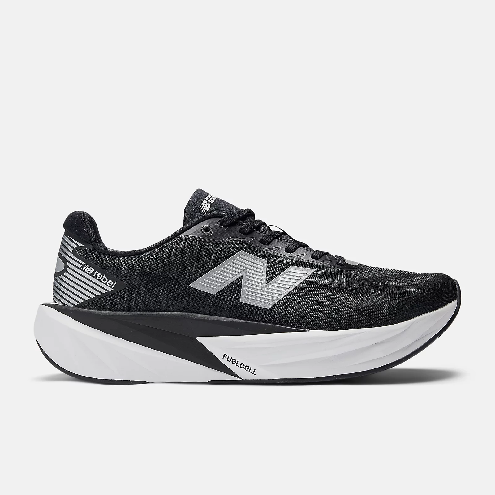 New Balance FuelCell Rebel V5 Sneakers In Black And White