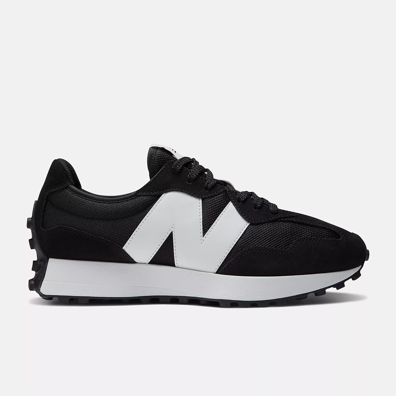 New Balance 327 Moonbeam In Black And White