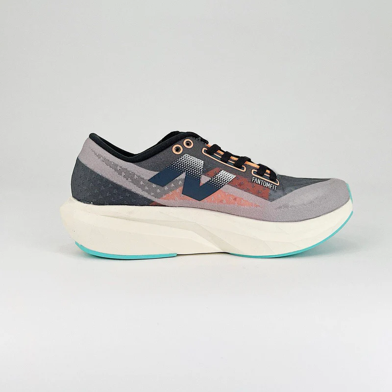 New Balance SC Elite V4 Sneakers In Grey, Rose Blue And Red