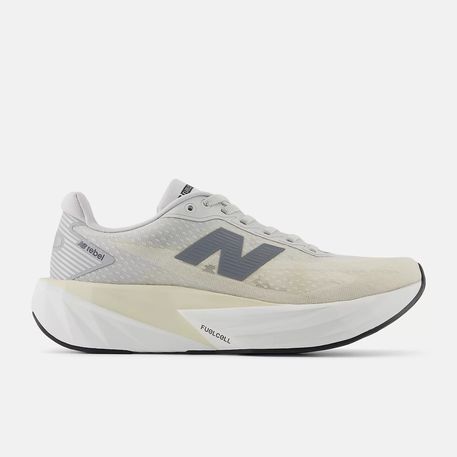 New Balance FuelCell Rebel V5 Sneakers In Grey And White