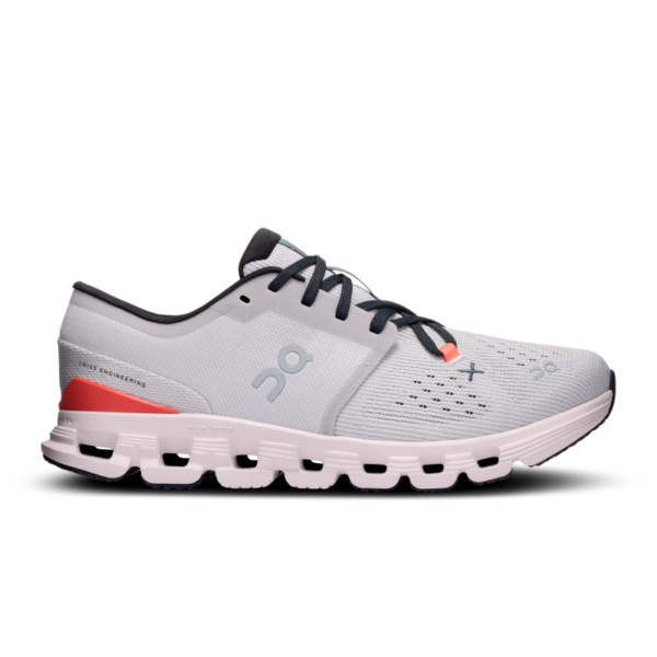 On Cloud X 4 Silver & Flame