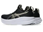 Asics Gel-Nimbus 28 Black & Feather Grey - Image 4