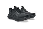 Asics Gel-Nimbus 28 Black & Lake Grey - Image 3