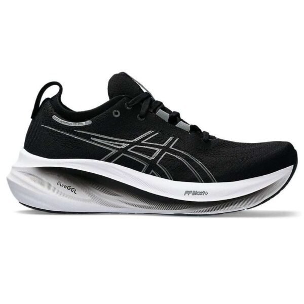 Asics Gel-Nimbus 26 Black & Graphite Grey