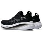 Asics Gel-Nimbus 26 Black & Graphite Grey - Image 5