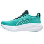 Asics Gel-Nimbus 27 Wave Teal Saxon Green - Image 4