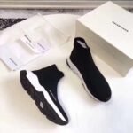 Balenciaga Speed Runner High Tops Black White - Image 3