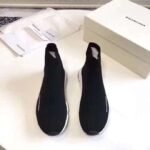 Balenciaga Speed Runner High Tops Black White - Image 4