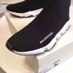 Balenciaga Speed Runner High Tops Black White - Image 5