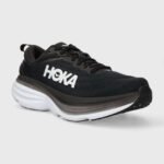HOKA Bondi 8 Black & White - Image 3