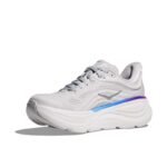 HOKA Bondi 9 Cosmic Grey & White - Image 4