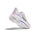 HOKA Bondi 9 Cosmic Grey & White - Image 6