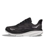 HOKA Clifton 9 Black & White - Image 2