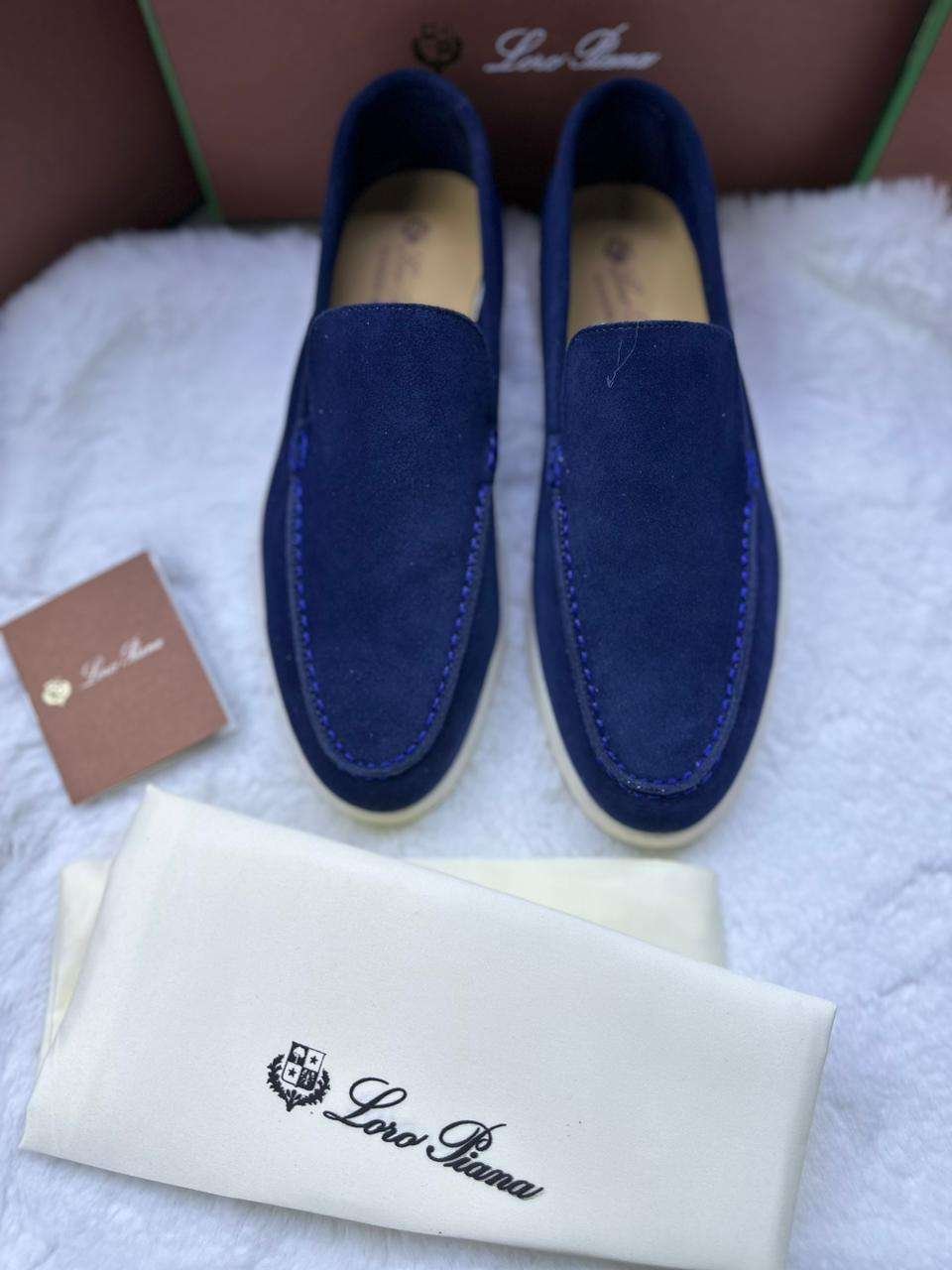 IMG-20241120-WA0001.jpg Loro Piana Blue Men’s Loafers - Image 1