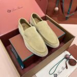 Loro Piana Pre-Loved Summer Walk loafers for Men – Brown - Image 2