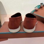 Loro Piana Summer Walk Loafer Dried Red - Image 5