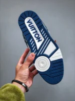 Louis Vuitton Blue White Trainer - Image 6