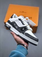 Louis Vuitton #54 Signature Black White Trainer