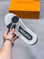 Louis Vuitton Signature Black Gray Trainer - Image 3