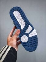 Louis Vuitton Blue Denim Embroidered Trainer - Image 6