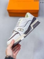 Louis Vuitton by Tyler, the Creator LV White Mocha Trainer - Image 2