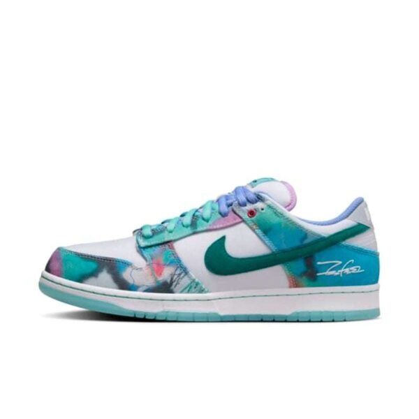Nike SB Dunk Low x Futura Laboratories Bleached Aqua