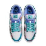Nike SB Dunk Low x Futura Laboratories Bleached Aqua - Image 4