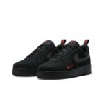 Nike Air Force 1 Low Multi Swoosh Black Crimson - Image 2