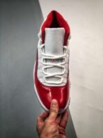 Nike Air Jordan 11 Cherry White Varsity Red Black - Image 5