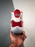 Nike Air Jordan 11 Cherry White Varsity Red Black - Image 8
