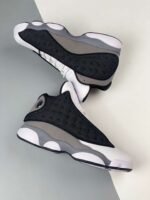 Nike Air Jordan 13 Black Flint Black University Red Flint Grey White - Image 3