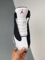 Nike Air Jordan 13 Black Flint Black University Red Flint Grey White - Image 5