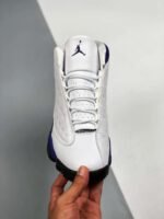 Nike Air Jordan 13 Lakers White Black Court Purple University Gold - Image 5