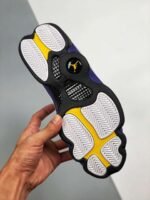 Nike Air Jordan 13 Lakers White Black Court Purple University Gold - Image 7