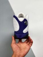Nike Air Jordan 13 Lakers White Black Court Purple University Gold - Image 8