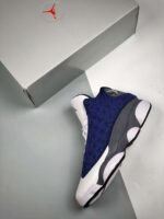 Nike Air Jordan 13 Navy Flint Grey White University Blue - Image 2
