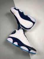 Nike Air Jordan 13 White Obsidian Dark Powder Blue - Image 3