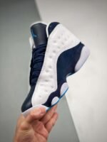 Nike Air Jordan 13 White Obsidian Dark Powder Blue - Image 6