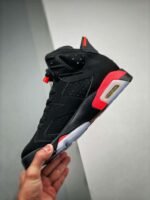 Nike Air Jordan 6 Black Infrared - Image 6