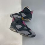 Nike Air Jordan 6 Black Light Graphite Dark Grey Bordeaux - Image 3
