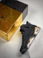 Nike Air Jordan 6 DMP Black Metallic Gold - Image 2