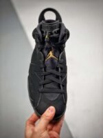 Nike Air Jordan 6 DMP Black Metallic Gold - Image 5