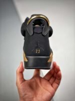 Nike Air Jordan 6 DMP Black Metallic Gold - Image 7