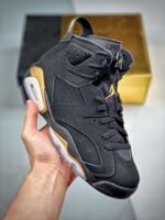 Nike Air Jordan 6 DMP Black Metallic Gold - Image 4