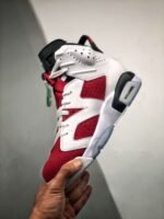 Nike Air Jordan 6 OG Carmine White Black Carmine - Image 6