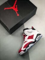 Nike Air Jordan 6 OG Carmine White Black Carmine - Image 2